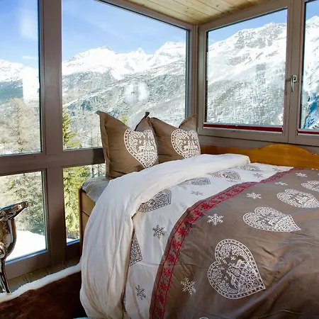 شاليه Stirling Luxury & Saas Fee